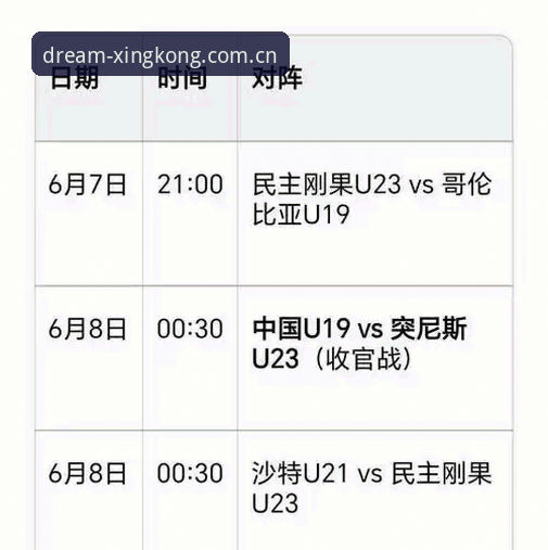 官网探索版登录入口最新版 星空XINGKONG官网探索版见证U19国足土伦杯出局最新动态,数据复盘突尼斯之战